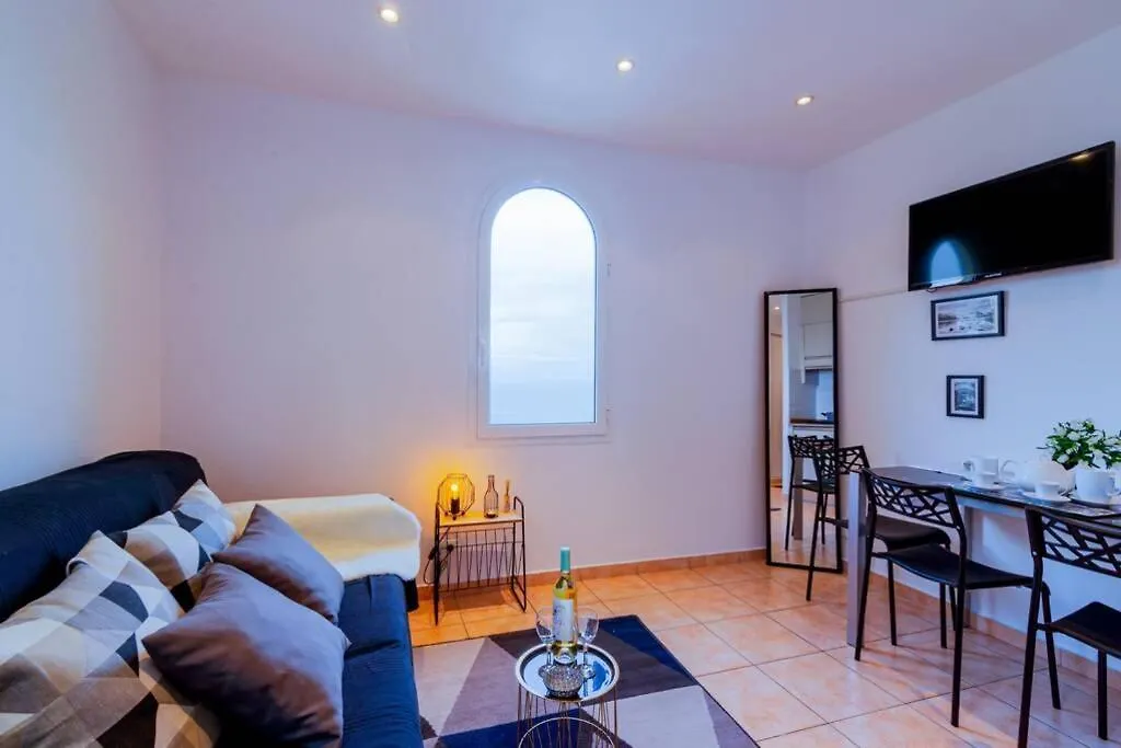 Brand New Studio, Sea View, Aircon, Wifi Apartment Roquebrune-Cap-Martin