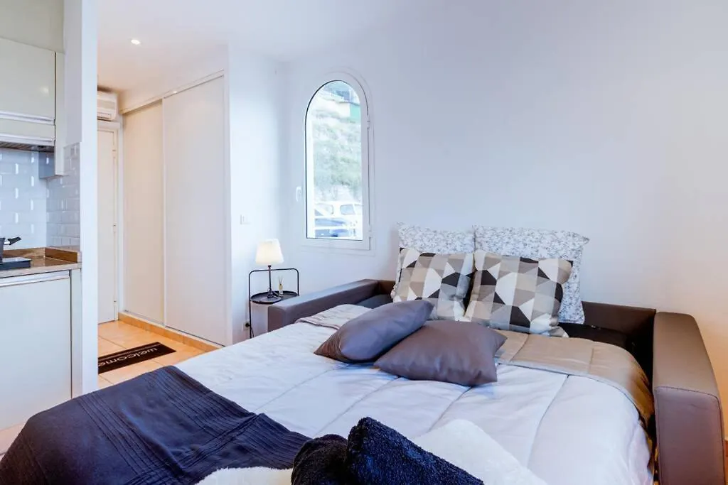 Apartment Brand New Studio, Sea View, Aircon, Wifi Roquebrune-Cap-Martin France